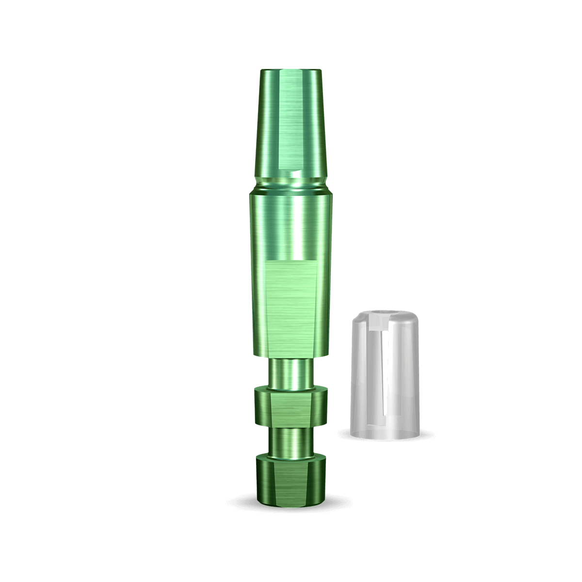 Straight Abutment Analog w/ Castable Coping (3.7mmD Wx3.7/3.5/3.0N Platformx3.7mmD Healing Diameter)