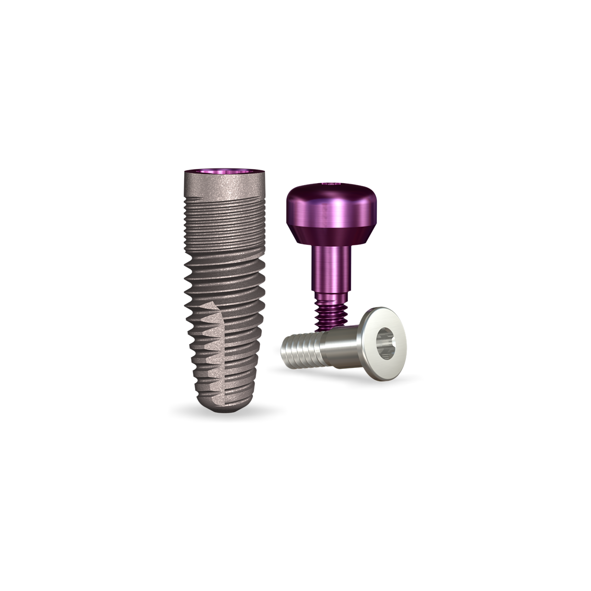 simplyRePlant 3.5mmDx10mmL SBM: 3.5mmD Platform Dental Implant System - 1/Pack
