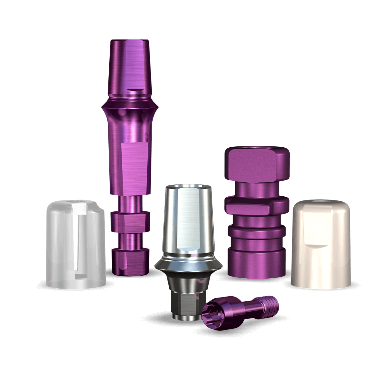 InterActive SimplyCrown & Bridge Abutment (4.7mmD Widthx3.0mmD Platformx1mmL Collar Height) - 1/Box