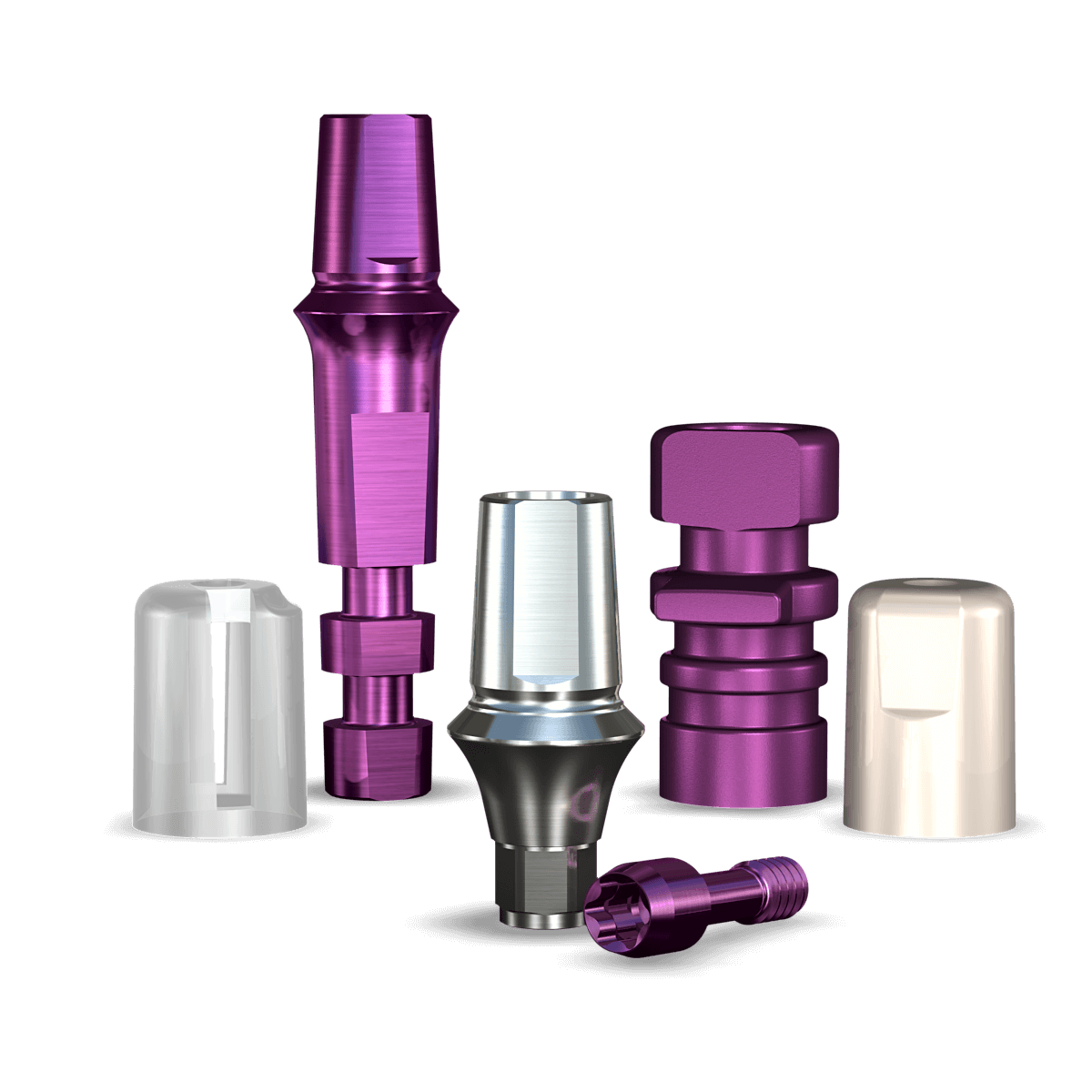 InterActive SimplyCrown & Bridge Abutment (4.7mmD Widthx3.0mmD Platformx2mmL Collar Height) - 1/Box