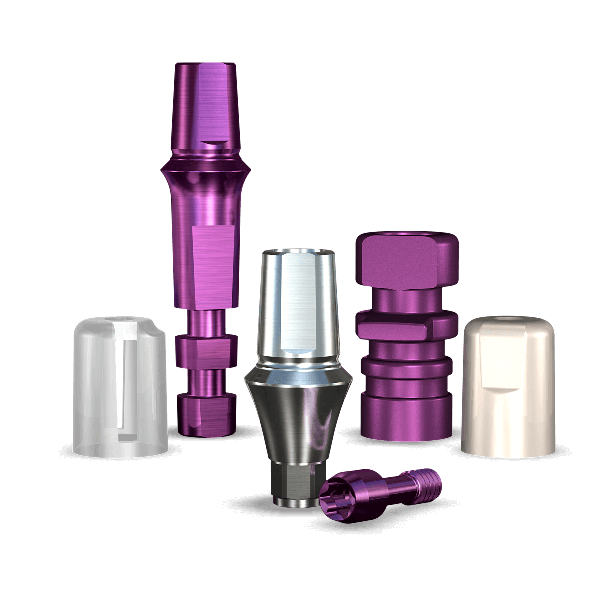 InterActive SimplyCrown & Bridge Abutment (4.7mmD Widthx3.0mmD Platformx3mmL Collar Height) - 1/Box
