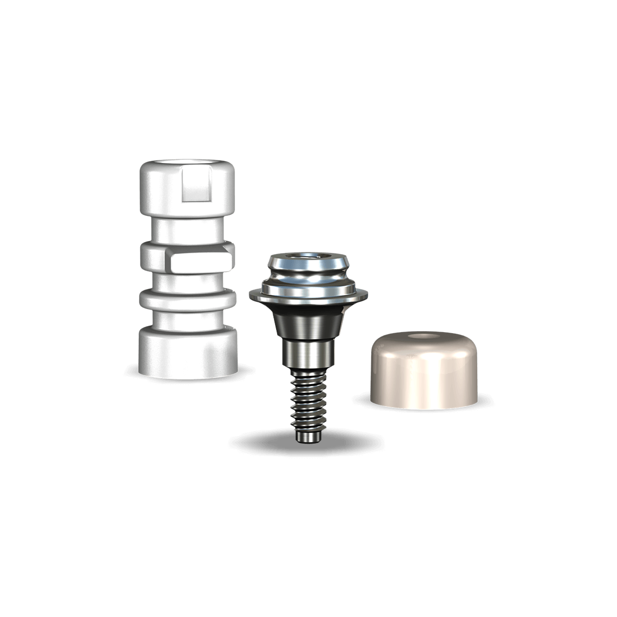 Simply Iconic™ / InterActive™ Multi-Unit Abutment (3.0mmD Platform x 1mmL Collar Height)