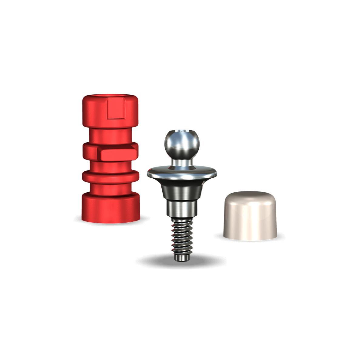 Simply Iconic™ / InterActive™ Ball Abutment (3.0mmD Platform x 1mmL Collar Height)