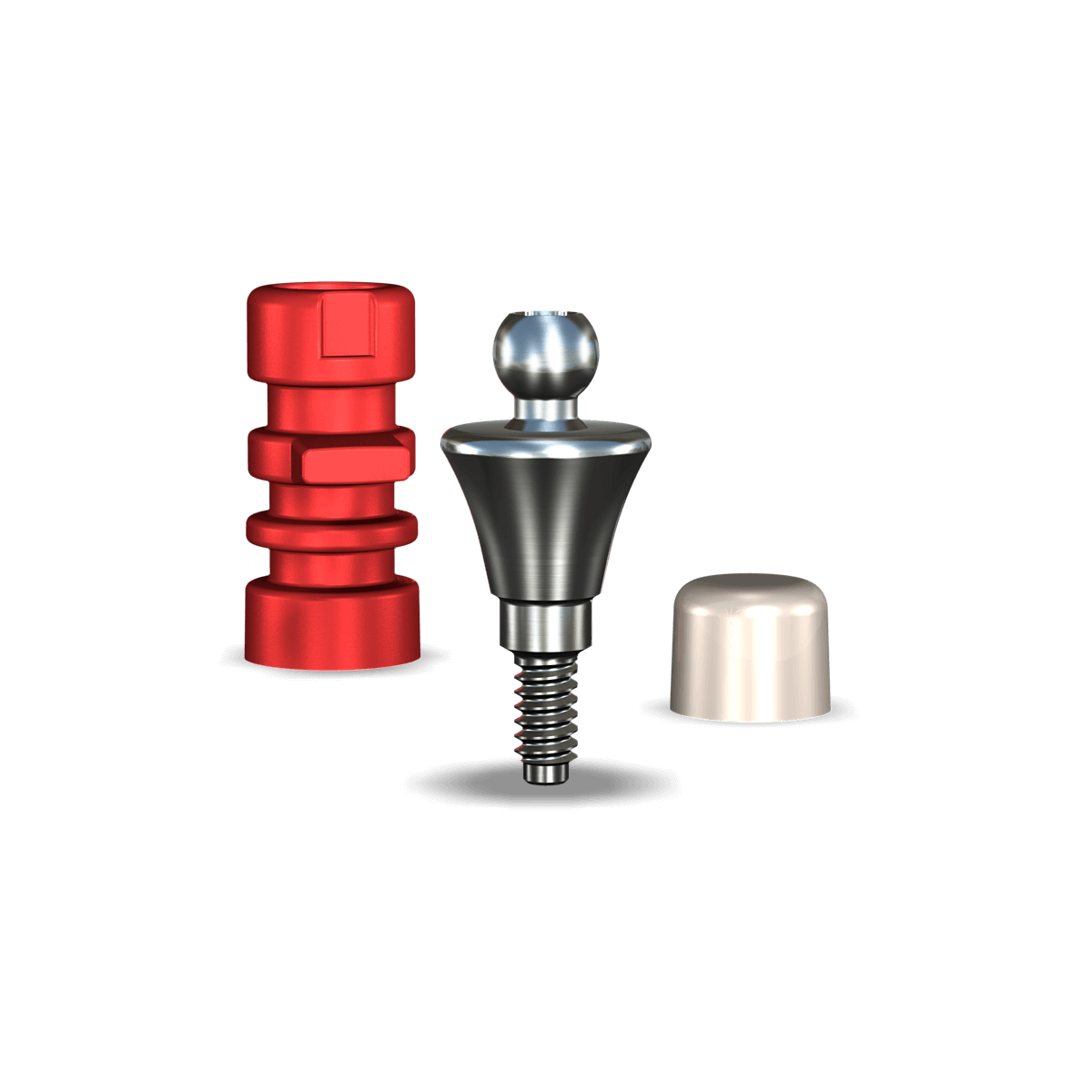 Simply Iconic™ / InterActive™ Ball Abutment (3.0mmD Platform x 3mmL Collar Height)