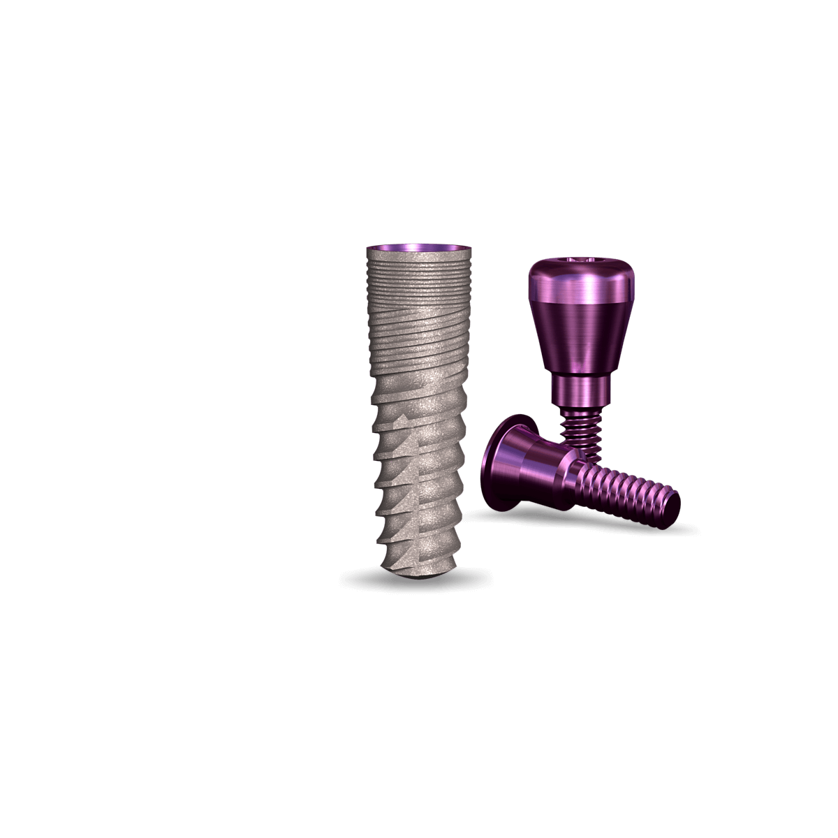 simplyInterActive 3.2mmDx10mmL SBM: 3.0mmD Platform Dental Implant System - 1/Pack