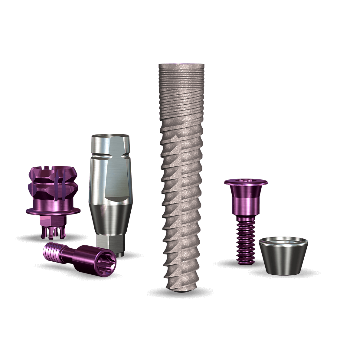 InterActive 3.2mmDx16mmL SBM: 3.0mmD Platform Dental Implant System - 1/Pack