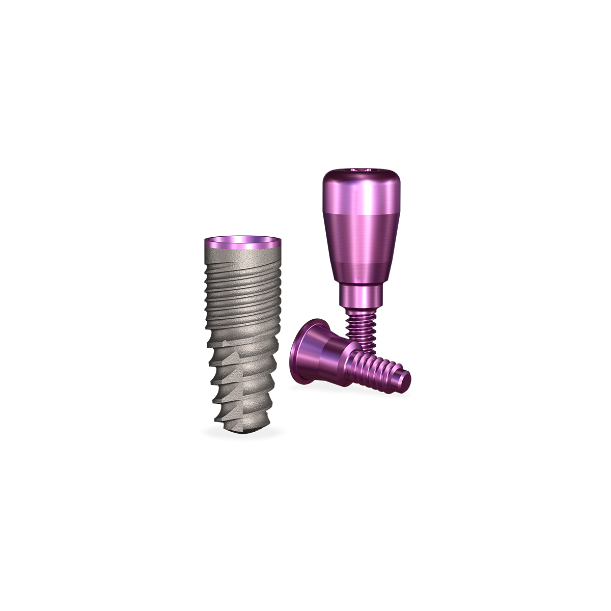 Simply Iconic Implant 3.2mmDx8mmL, 3.0mmD Platform
