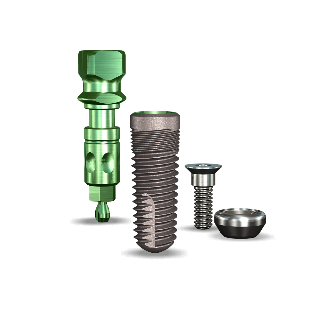 Legacy1™ 4.2mmDx11.5mmL SBM: 3.5mmD Platform Dental Implant System - 1/Pack