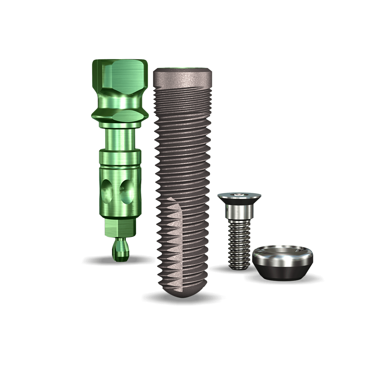 Legacy1™ 4.2mmDx16mmL SBM: 3.5mmD Platform Dental Implant System - 1/Pack
