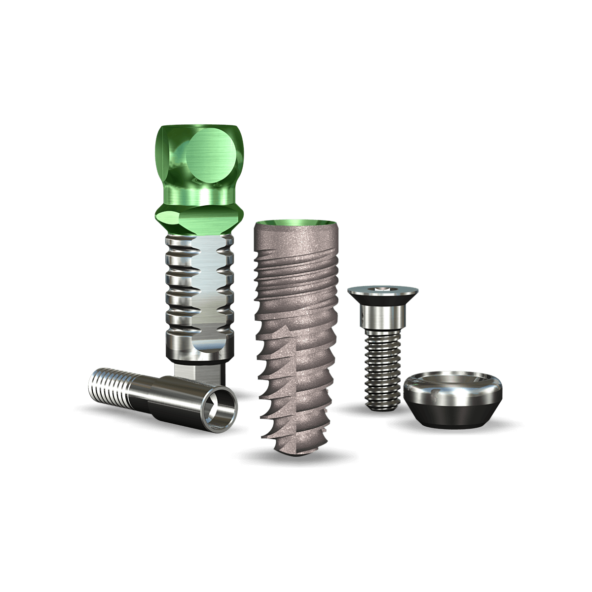 Legacy2™ 3.7mmDx10mmL SBM: 3.5mmD Platform Dental Implant System - 1/Pack
