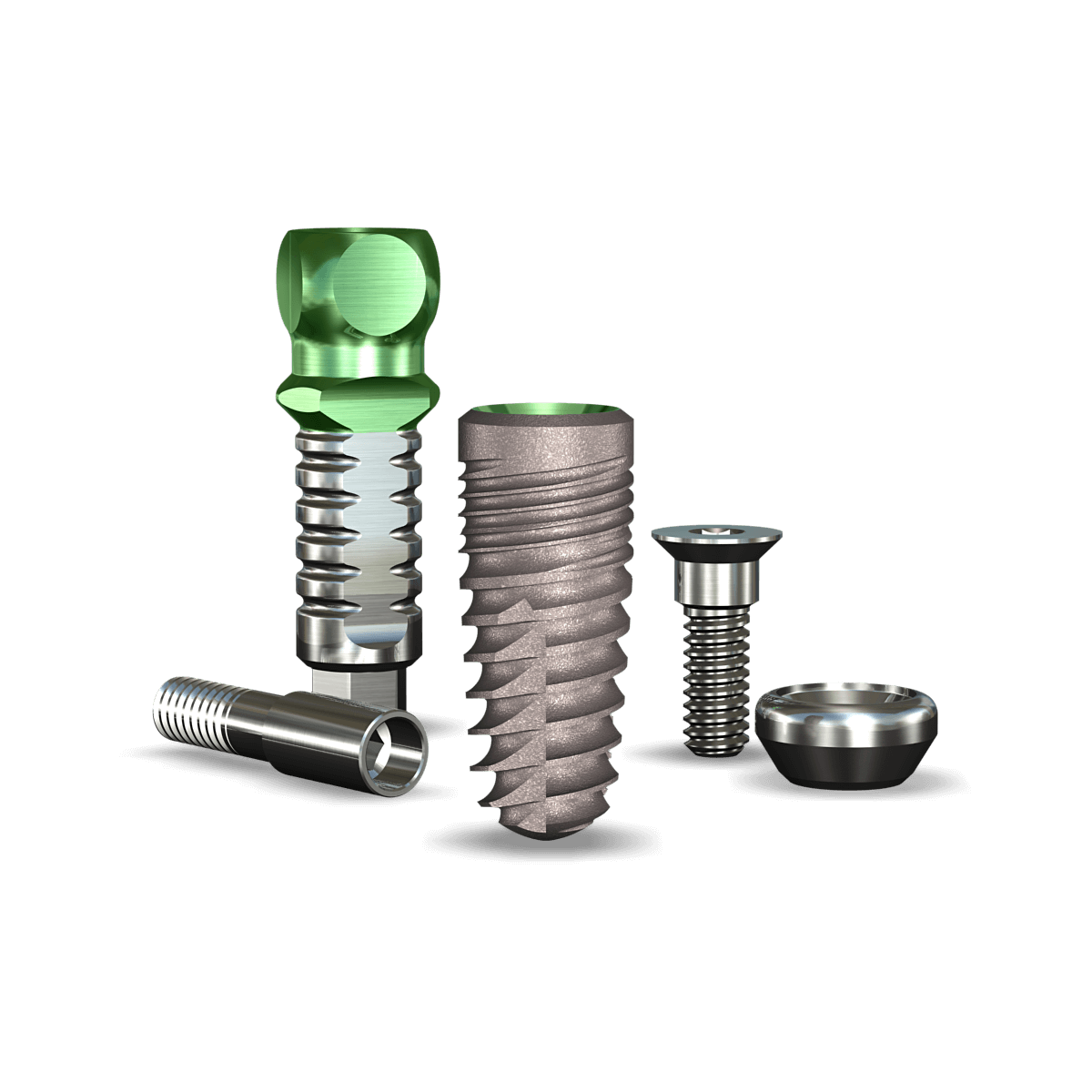 Legacy2™ 4.2mmDx10mmL SBM: 3.5mmD Platform Dental Implant System - 1/Pack