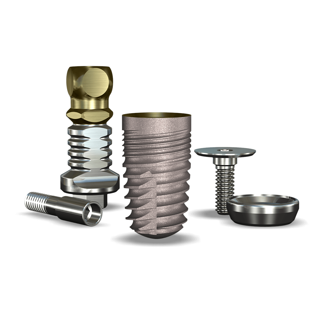 Legacy2™ 5.7mmDx10mmL SBM: 5.7mmD Platform Dental Implant System - 1/Pack