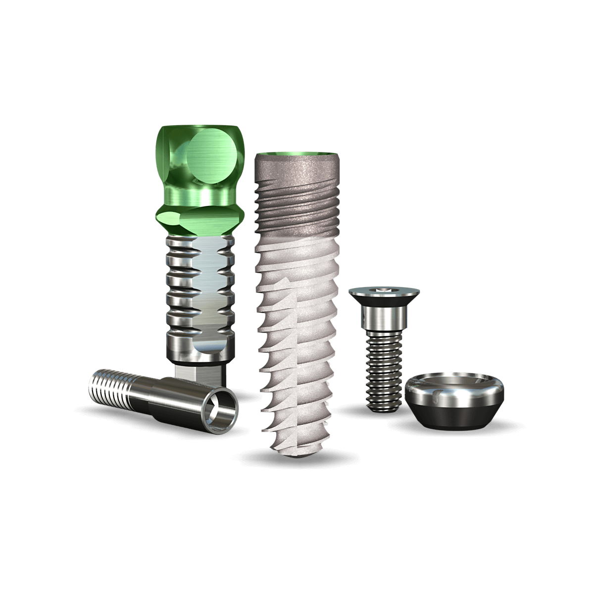 Legacy2™ 3.7mmDx13mmL HA: 3.5mmD Platform Dental Implant System - 1/Pack