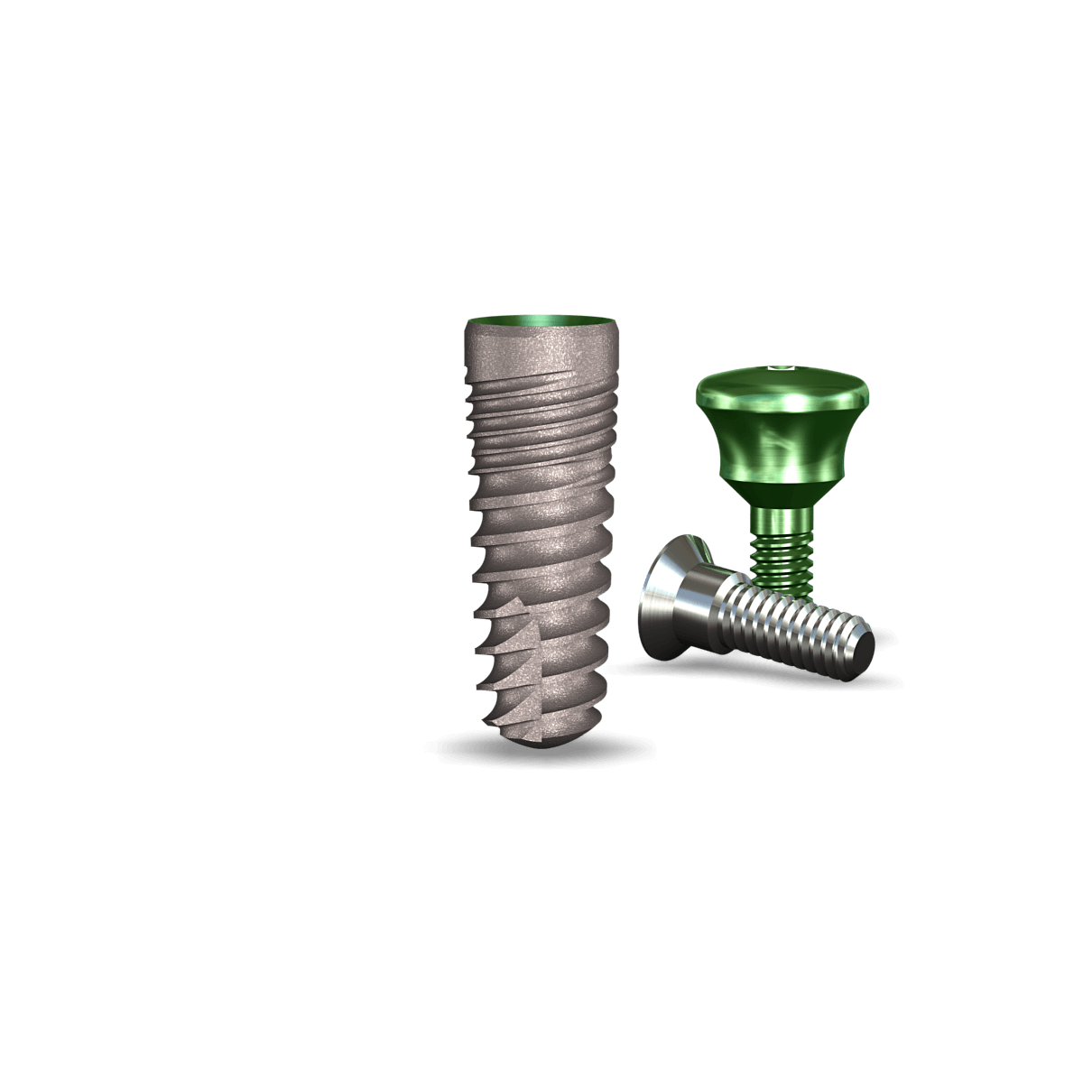 simplyLegacy3™ 3.7mmDx10mmL SBM: 3.5mmD Platform Dental Implant System - 1/Pack