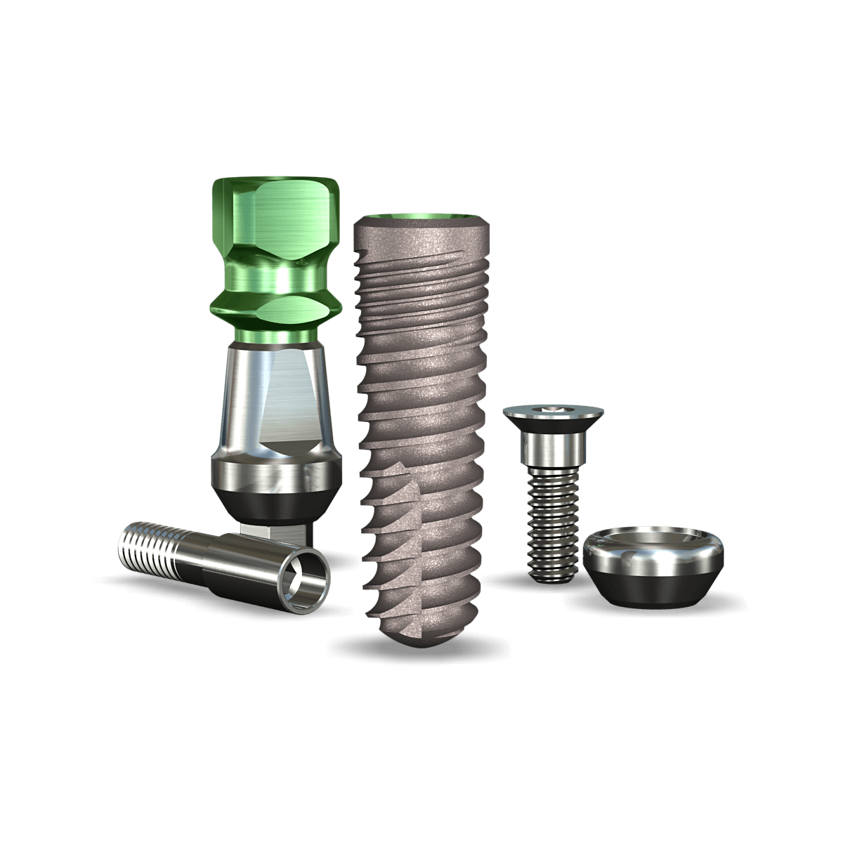 Legacy3™ 4.2mmDx13mmL SBM: 3.5mmD Platform Dental Implant System - 1/Pack