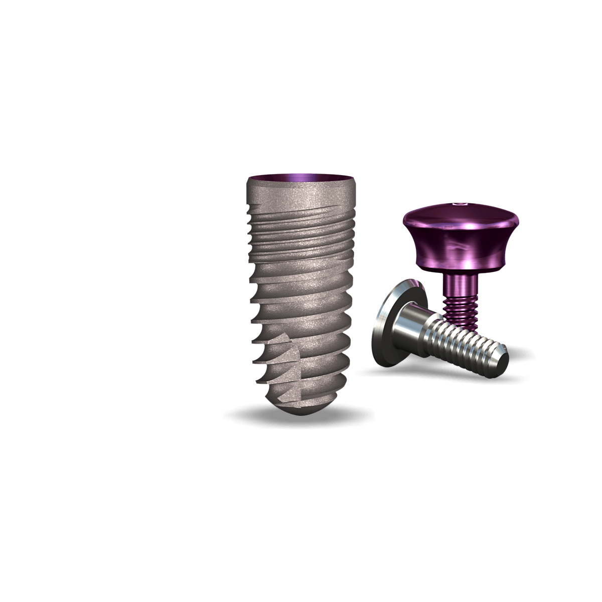 simplyLegacy3™ 4.7mmDx10mmL SBM: 4.5mmD Platform Dental Implant System - 1/Pack