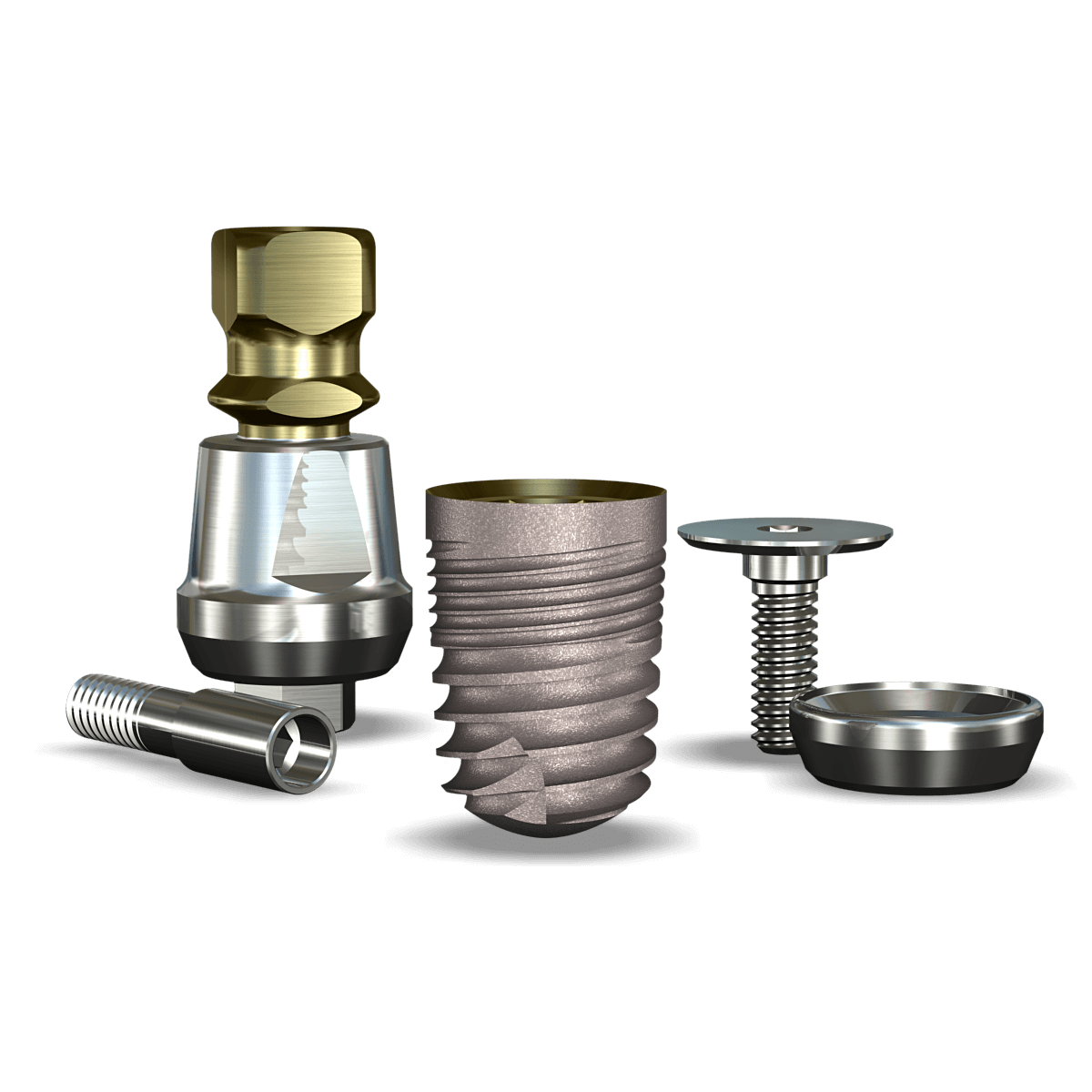 Legacy3™ 5.7mmDx8mmL SBM: 5.7mmD Platform Dental Implant System - 1/Pack