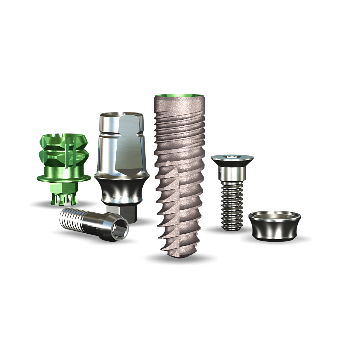 Legacy4™ 3.7mmDx11.5mmL SBM: 3.5mmD Platform Dental Implant System - 1/Pack