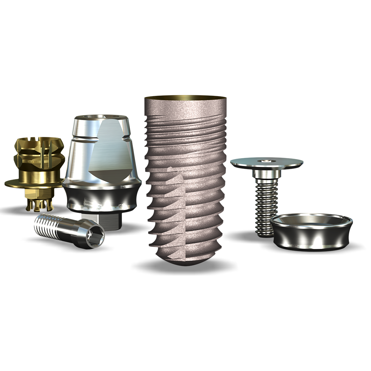 Legacy4™ 5.7mmDx11.5mmL SBM: 5.7mmD Platform Dental Implant System - 1/Pack