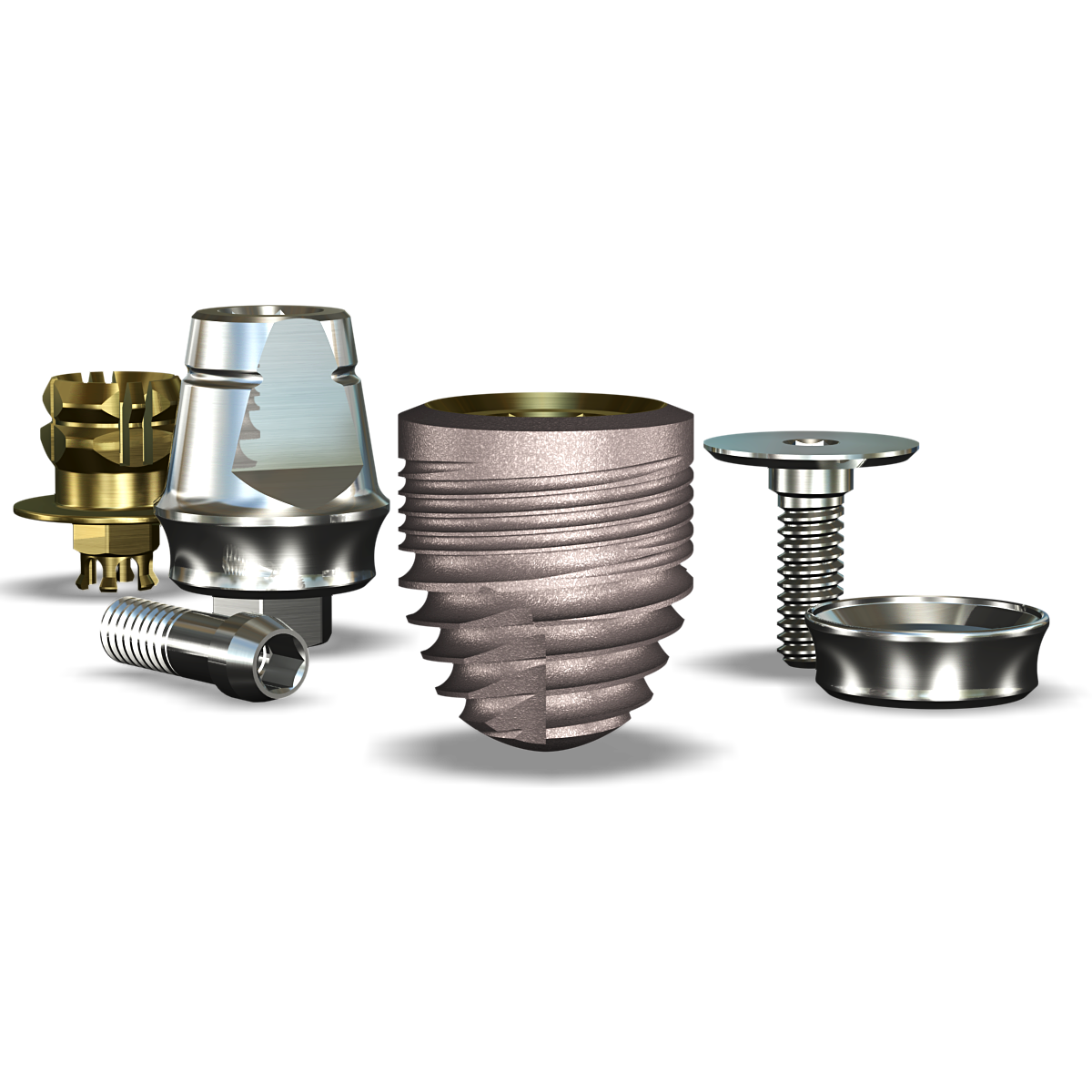 Legacy4™ 7mmDx8mmL SBM: 5.7mmD Platform Dental Implant System - 1/Pack
