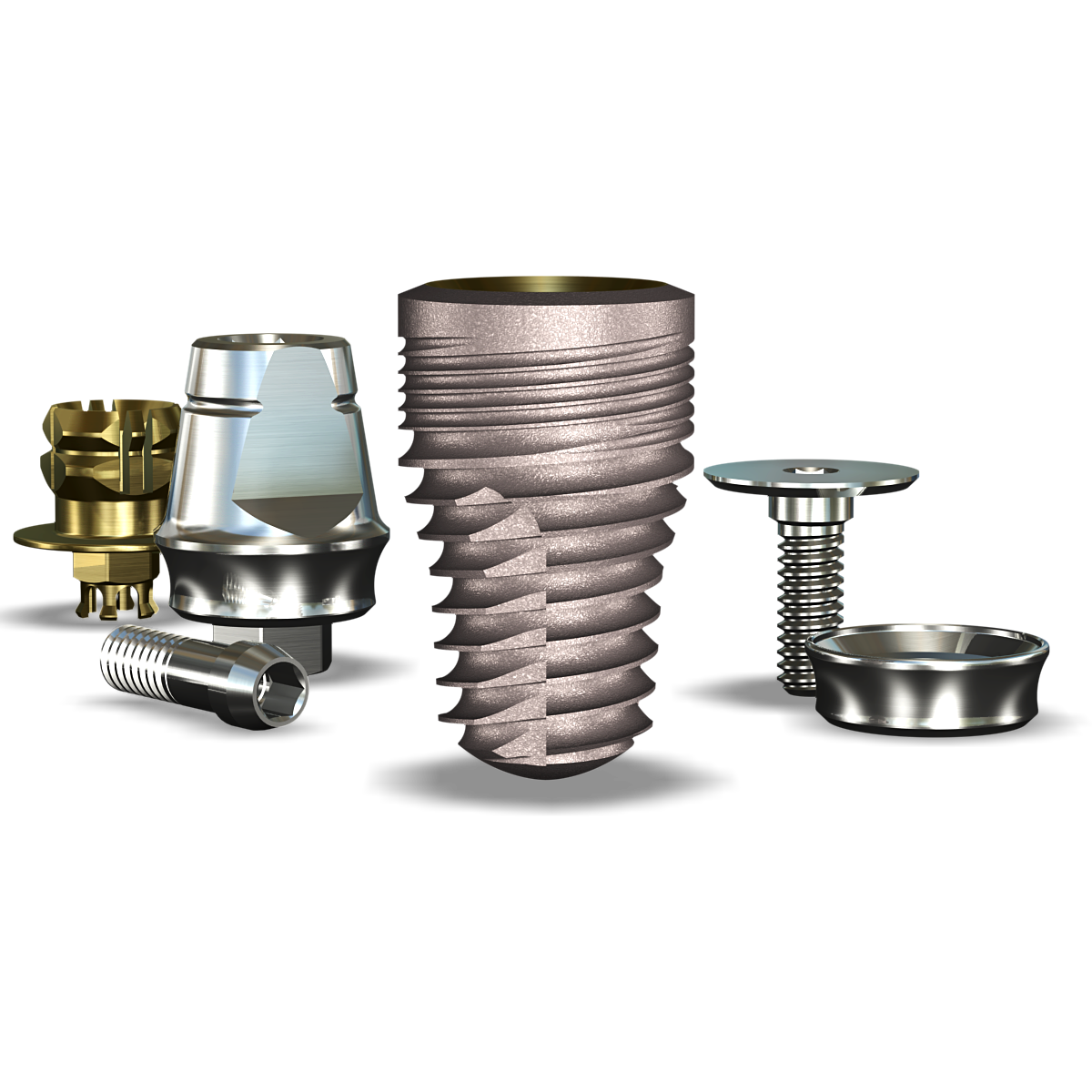 Legacy4™ 7mmDx11.5mmL SBM: 5.7mmD Platform Dental Implant System - 1/Pack