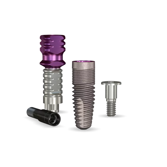 RePlant 3.5mmDx10mmL SBM: 3.5mmD Platform Implant Dental System - 1/Pack