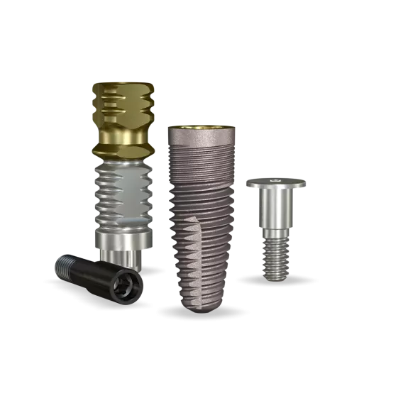 RePlant 4.3mmDx11.5mmL SBM: 4.3mmD Platform Implant Dental System - 1/Pack