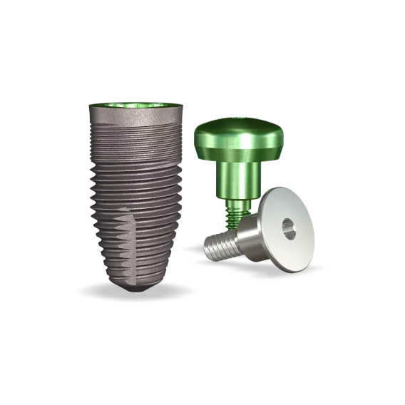 simplyRePlant 6.0mmDx11.5mmL SBM: 6.0mmD Platform Dental Implant System - 1/Pack