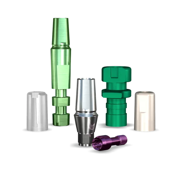 InterActive SimplyCrown & Bridge Abutment (3.7mmD Widthx3.0mmD Platformx2mmL Collar Height) - 1/Box