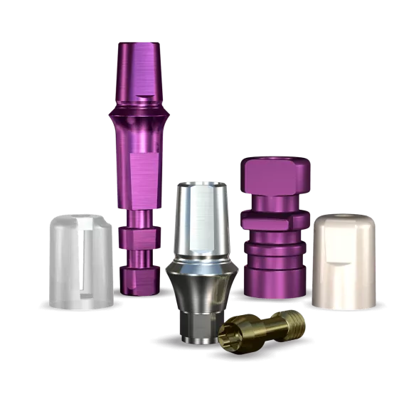 InterActive SimplyCrown & Bridge Abutment (4.7mmD Widthx3.4mmD Platformx2mmL Collar Height) - 1/Box