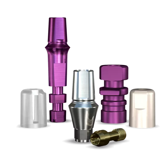 InterActive SimplyCrown & Bridge Abutment (4.7mmD Widthx3.4mmD Platformx3mmL Collar Height) - 1/Box