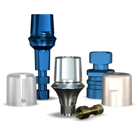 InterActive SimplyCrown & Bridge Abutment (6.5mmD Widthx3.4mmD Platformx3mmL Collar Height) - 1/Box