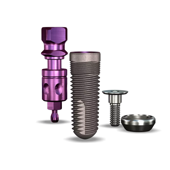 Legacy1™ 4.7mmDx13mmL SBM: 4.5mmD Platform Dental Implant System - 1/Pack