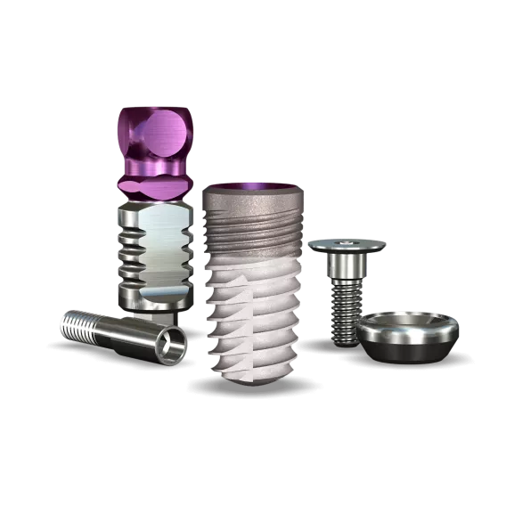 Legacy2™ 5.2mmDx10mmL HA: 4.5mmD Platform Dental Implant System - 1/Pack