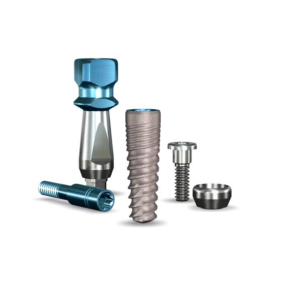 Legacy3™ 3.2mmDx10mmL SBM: 3.0mmD Platform Dental Implant System - 1/Pack