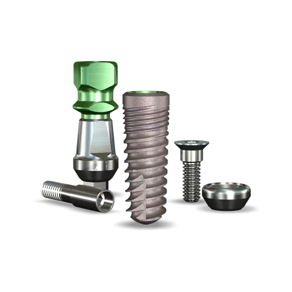 Legacy3™ 4.2mmDx11.5mmL SBM: 3.5mmD Platform Dental Implant System - 1/Pack