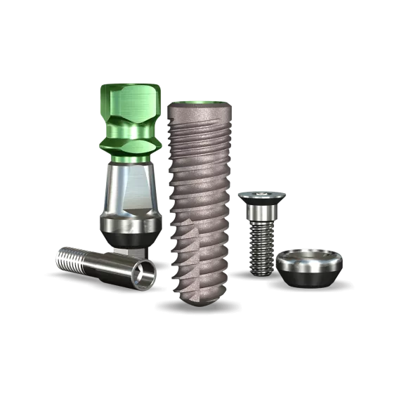 Legacy3™ 4.2mmDx13mmL SBM: 3.5mmD Platform Dental Implant System - 1/Pack