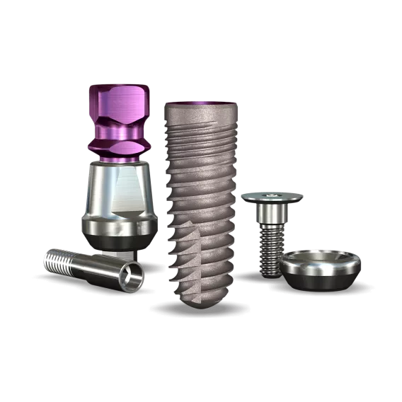 Legacy3™ 4.7mmDx13mmL SBM: 4.5mmD Platform Dental Implant System - 1/Pack