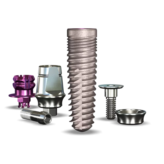 Legacy4™ 4.7mmDx16mmL SBM: 4.5mmD Platform Dental Implant System - 1/Pack