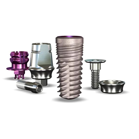 Legacy4™ 5.2mmDx11.5mmL SBM: 4.5mmD Platform Dental Implant System - 1/Pack