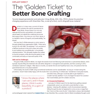 The "Golden Ticket" to better bone grafting