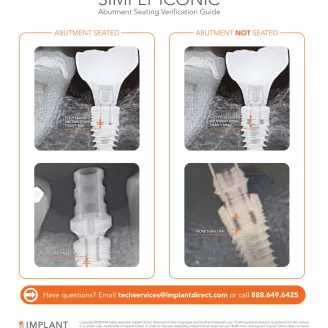 Simply Iconic Abutment Seating Verification